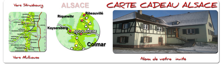 Offrez l'Alsace a  vos  amis